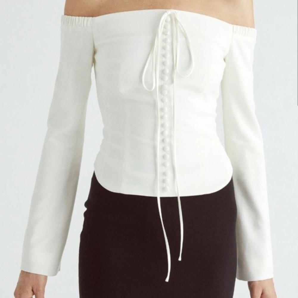 Orseund Iris off the shoulder top